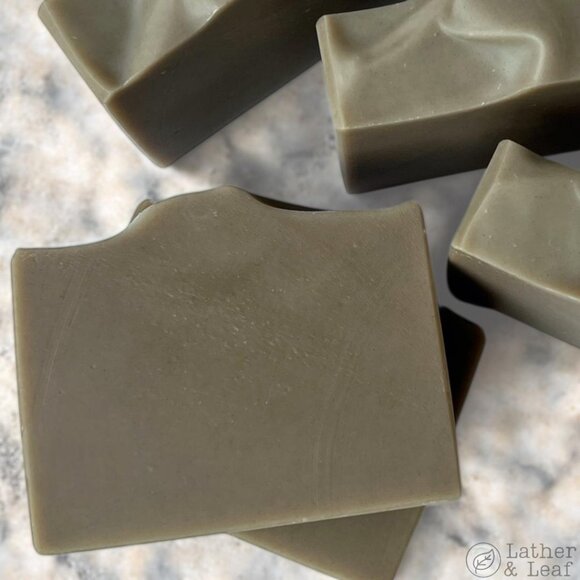 Earl Grey Cold Process Soap Natural Handcrafted Artisan Soap Bar - Picture 1 of 5